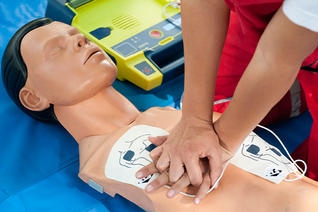 Emergency First Aid with CPR and AED