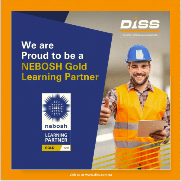 DISS Achieved NEBOSH GOLD LEARNING PARTNER!