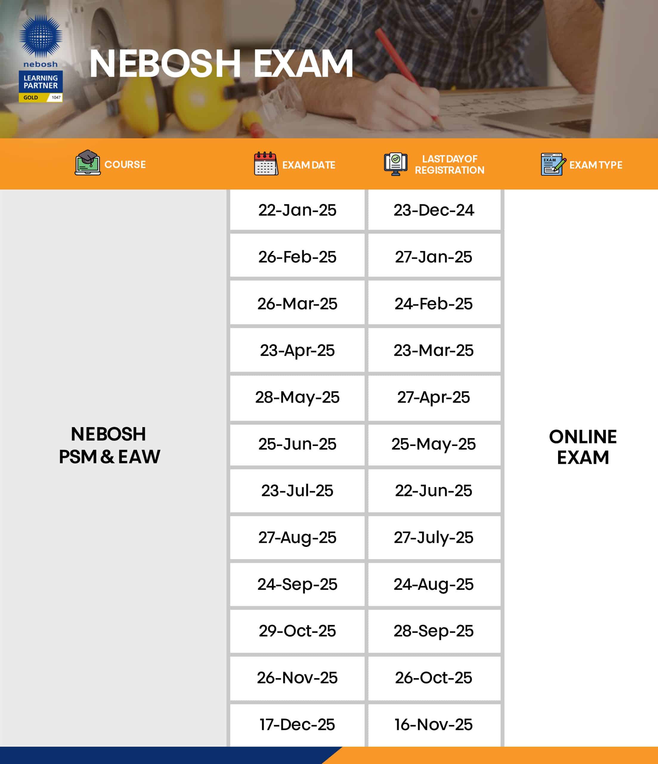 Exam Schedule